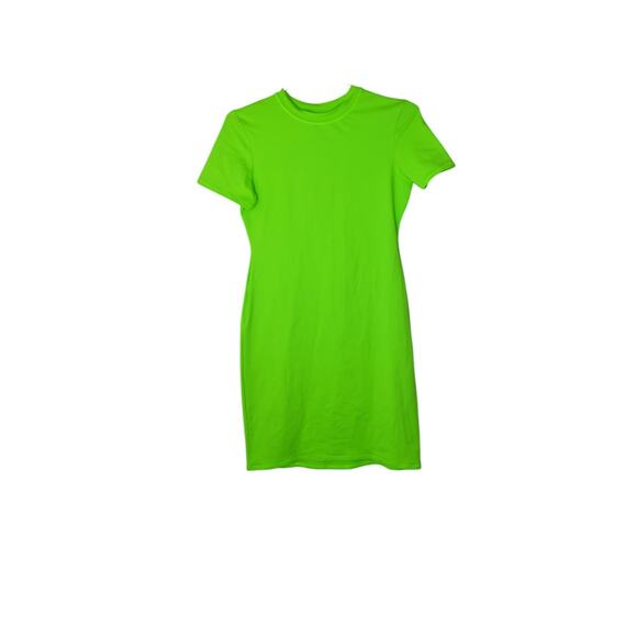 New with Tags Skims Recycled Swim Dress Neon Green Size L - Picture 4 of 14